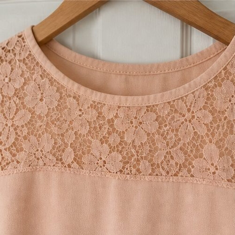 Olive Ruffle Blouse - Picture 4 of 6